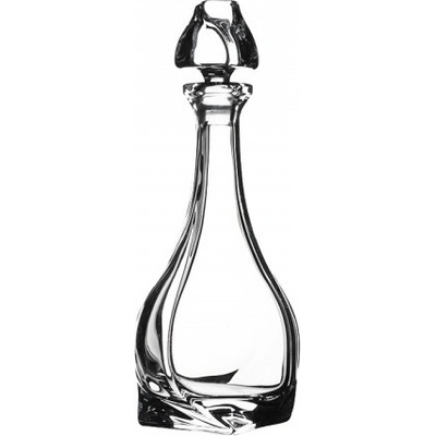 Crystalite Bohemia Lahev na alkohol QUADRO kulatá 0,8 l