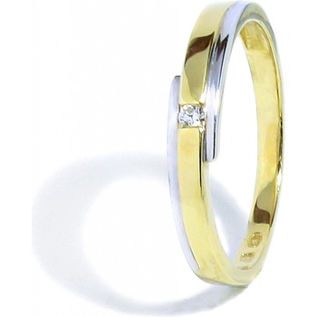 Blink-Blink Kombinovaný diamantový prsteň 1306ZDG