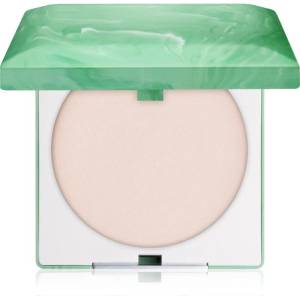 Clinique Stay-Matte Sheer Pressed Powder матираща пудра за мазна кожа цвят 01 Stay Buff 7.6 гр