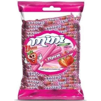 Miniyum měkké žvýkací bonbóny jahoda 700 g