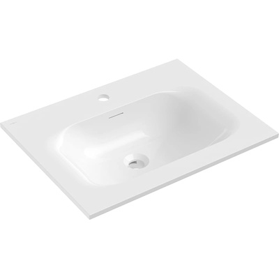 Mexen Vela мивка вградена в плот 61 x 46, 5 см, бял гланц - 25236000 (25236000)