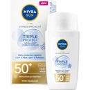 Nivea Sun Triple Protect SPF50+ hydratačný opaľovací krém 40 ml