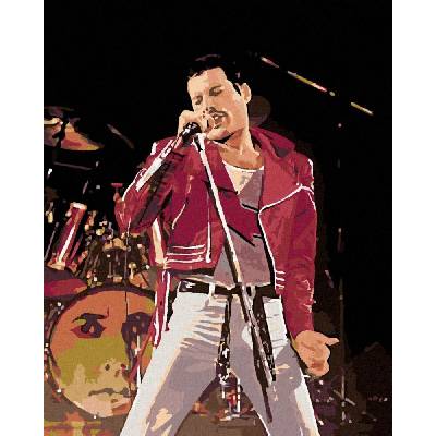 ZUTY Malování podle čísel FREDDIE NA PÓDIU 40 x 50 cm