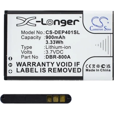 Cameron Sino Doro 1370 CAMERON SINO Li-Ion батерия 3.7V/900mAh, съвместима с Brondi W11, ЧЕРНА CS-DEP401SL (CS-DEP401SL)