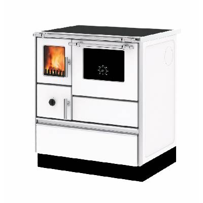 ALFA PLAM, sporák ALFA 70 DOMINANT ECO, teplovzdušný 6,7 kW, pravý, bílý 8606020940900