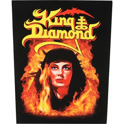 nášivka veľká KING DIAMOND - FATAL PORTRAIT - RAZAMATAZ - BP1131