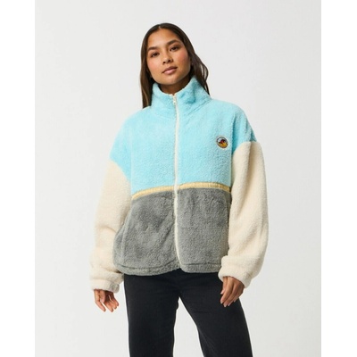 Rip Curl mikina SURF REVIVAL HERITAGE ZT POLAR Light Blue