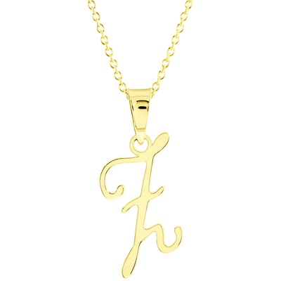 Gemmax Zlatý řetízek s písmenem „Z“ GUSYN-42291-36261