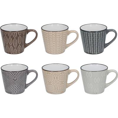 ЧАША КЕРАМИЧНА etno Ø9х8.5см 280мл