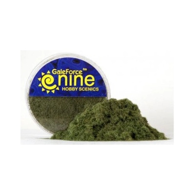 Gale Force Nine GF9 Hobby Round: Dark Green Static Grass