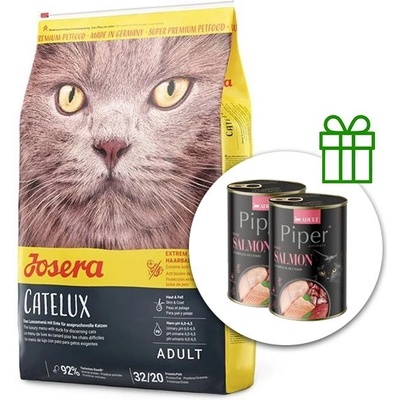 Josera Catelux 10 kg + 2 консерви безплатно