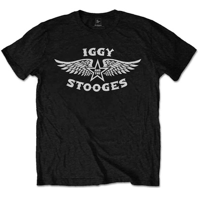 Iggy & The Stooges tričko Wings čierne