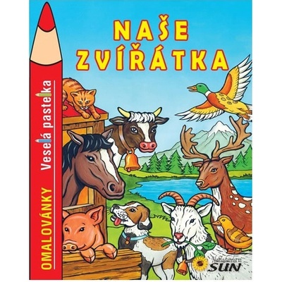 Naše zvířátka - Veselá pastelka