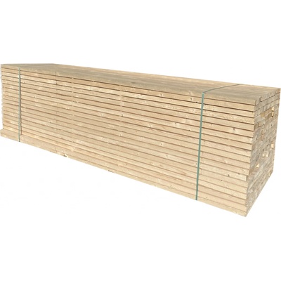 Fošna stavební ze smrkového dřeva 50×200×4000 mm