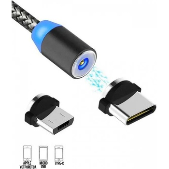 Image 1 of Paolo Магнитен usb кабел 3 в 1 - 2325