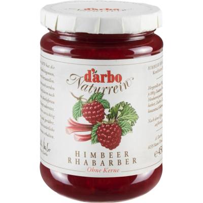 d'arbo Džem malina rebarbora 450 g