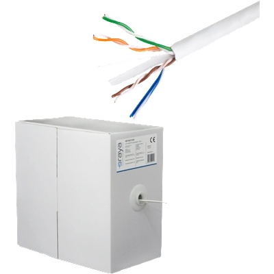 eRaya UTP кабел eRaya NET6LUT Cat6 100% мед 305m LSZH (NET6LUT-305)