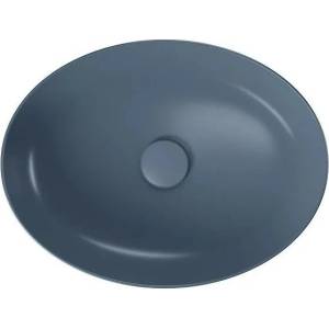 Cersanit Мивка за плот Cersanit Larga Rocklite 50 см, матово синя, асиметрична (K677-055)