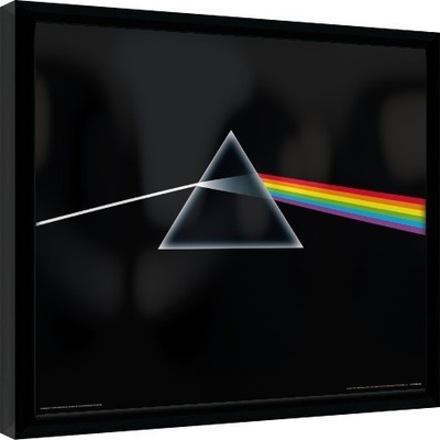 Rámovaný Obraz - Pink Floyd - Dark Side Of The Moon, 31.5 × 31.5 cm