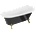 Mexen Retro 150x73 cm black/white/gold (53251507375-50)