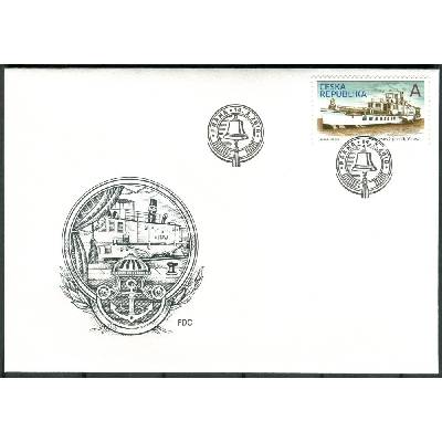 Česká pošta (2018) FDC 973 - Česká republika - Kolesový parník Vltava