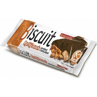 Extrudo Bisquit Rýchly snack perník v horkej poleve bez lepku 24 g
