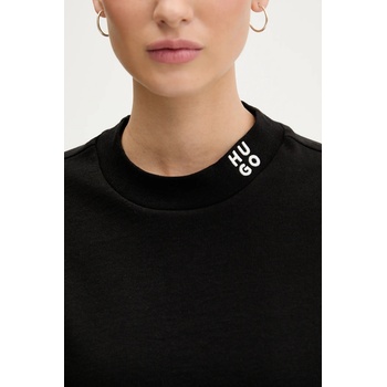 HUGO Памучна тениска HUGO Damelody (50561189)