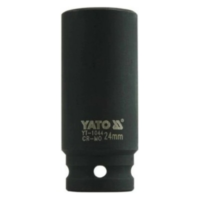 YATO - Rázový nadstavec šesťhraný dlhý 1/2" 24mm