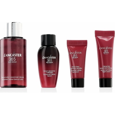Lancaster 365 Skin Repair Lancaster 365 Skin Repair Liposomal Cellular pleťová esence na obličej 30 ml + Lancaster 365 Skin Repair Liposomal Cellular Serum sérum vyplňující vrásky 10 ml + Lancaster 36