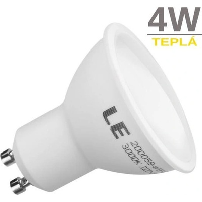 Spectrum LED žárovka 4W SMD2835 GU10 300 lm TEPLÁ BÍLÁ