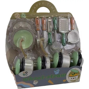 Man Yuk Toys Мини кухненски комплект за игра, 16 части (abs676-18)