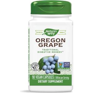 Nature's Way Oregon Grape/ Орегонско грозде 500 mg х 90 капсули Nature’s Way (14159)