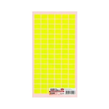 Top Office Самозалепващи етикети за цени Top Office, 12 x 18 mm, 960 броя, Заоблени ъгли, Жълти, office1_1540140020