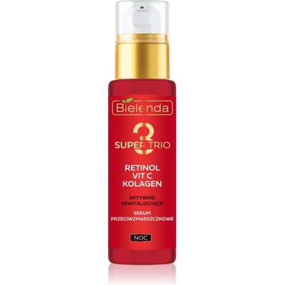 Bielenda Super Trio ревитализиращ серум за нощ 30ml