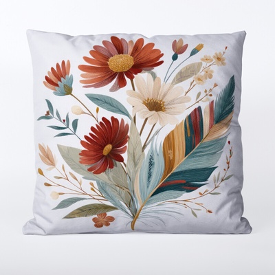 Takoy nepremokavý polyester boho kvety 2-HT-00312 45 x 45 cm