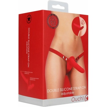 Shots Double Silicone Strap on Adjustable