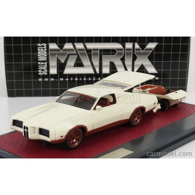 Matrix scale models Mercury Montego Sportshauler Concept 1971 Bílá 1:43