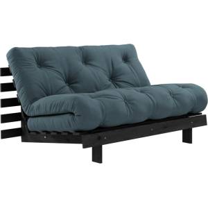 Karup Design Сгъваем диван в петролен цвят 140 cm Roots Black Night - Karup Design (123402757140)