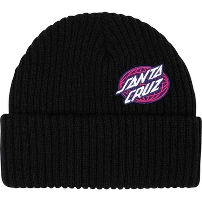 Santa Cruz kulich Global Oval Dot Beanie Black