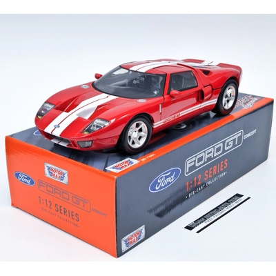 MOTORMAX Ford GT Concept Gulf red 1:12
