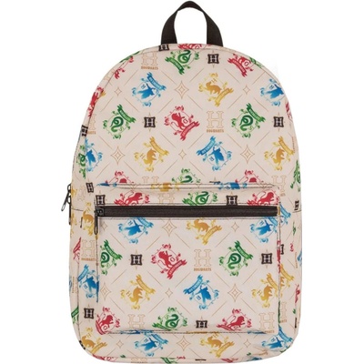 CurePink Harry Potter Bradavice béžová polyester