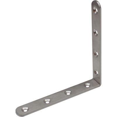 Onpira Plochý L spojovací úhelník 90° se zaoblením 125x125x19 mm