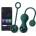 Magic Motion Crystal Duo Smart Kegel Vibrator with Weight Set