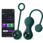 Magic Motion Crystal Duo Smart Kegel Vibrator with Weight Set