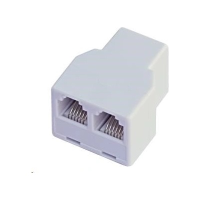 Dvojspojka RJ12, 1x6p6c/2x6p6c - telefonní