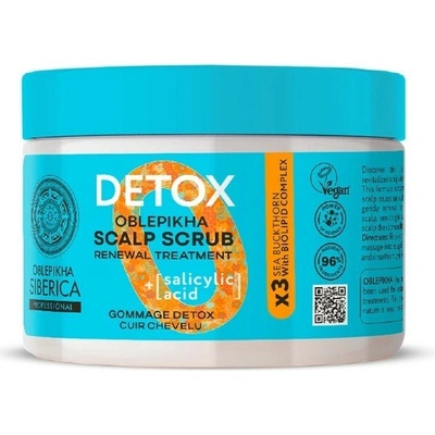 Natura Siberica Oblepikha Siberica O Detox Scalp Scrub 300 ml