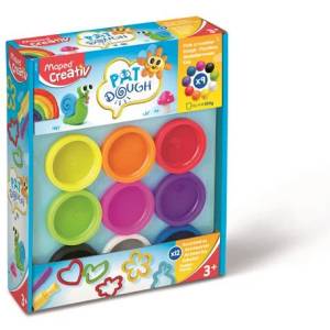 Maped Комплект глина и формички, 21 части, MAPED CREATIV "Pat Dough" 907202 (907202)