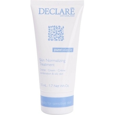 Declaré Pure Balance protizápalový krém pre redukciu kožného mazu a minimalizáciu pórov Skin Normalizing Treatment Cream 50 ml