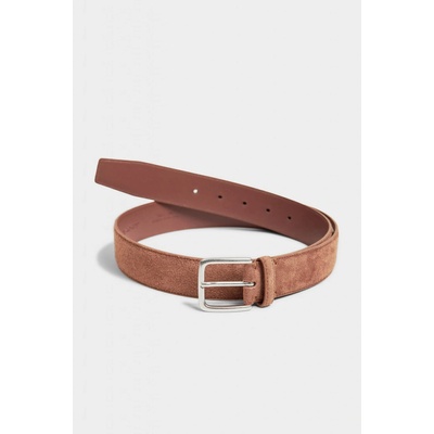 Gant opasok CLASSIC SUEDE BELT hnedá