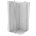 Mexen Mist петостенна душ кабина 80 x 80 см, прозрачна, хром - 8A8-080-080-01-00 (8A8-080-080-01-00)